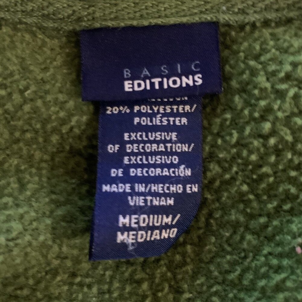 Sz Medium Cottagecore Sweatshirt Basic Editions G… - image 4